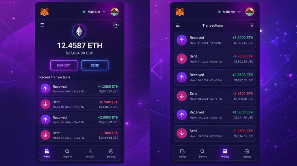 transaction Metamask