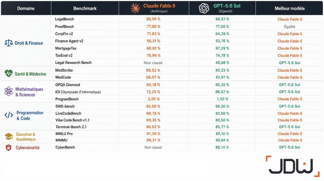 claude fable 5 vs gpt 5.6 sol benchmarks