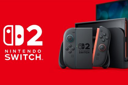 Nintendo Switch 2, visuel officiel de la console dockée avec son logo Switch 2