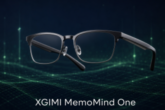 XGIMI MemoMind One, lunettes connectées sans caméra, rendu concept