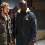 Luke Cage (Mike Colter) et Iron Fist (Finn Jones), photo officielle Marvel