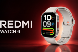 Redmi Watch 6, rendu concept de la montre connectée budget de Xiaomi