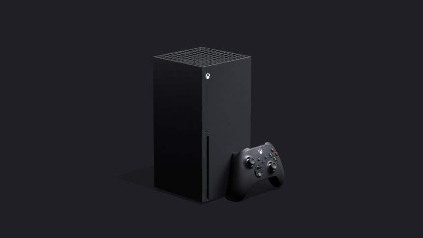 Console Xbox Series X de Microsoft, rendu officiel
