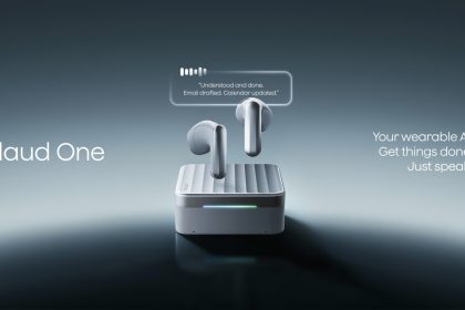Plaud One Explorer Edition, écouteurs IA 4G de Plaud avec boîtier de charge