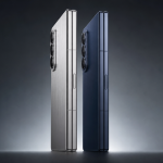 iPhone 18 Ultra, rendu concept des deux coloris silver et dark blue