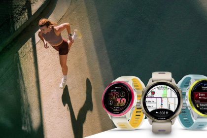 Photo officielle des montres Garmin Forerunner 570 et 970