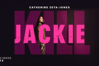 Kill Jackie, key art de la série thriller avec Catherine Zeta-Jones