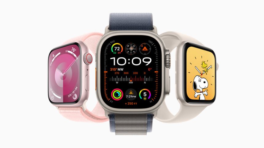 Apple Watch, photo officielle de la gamme pour la keynote de septembre
