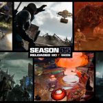 Key art officiel de Call of Duty Black Ops 7 Season 05 Reloaded, avec Rex Infernus et les créatures Zombies