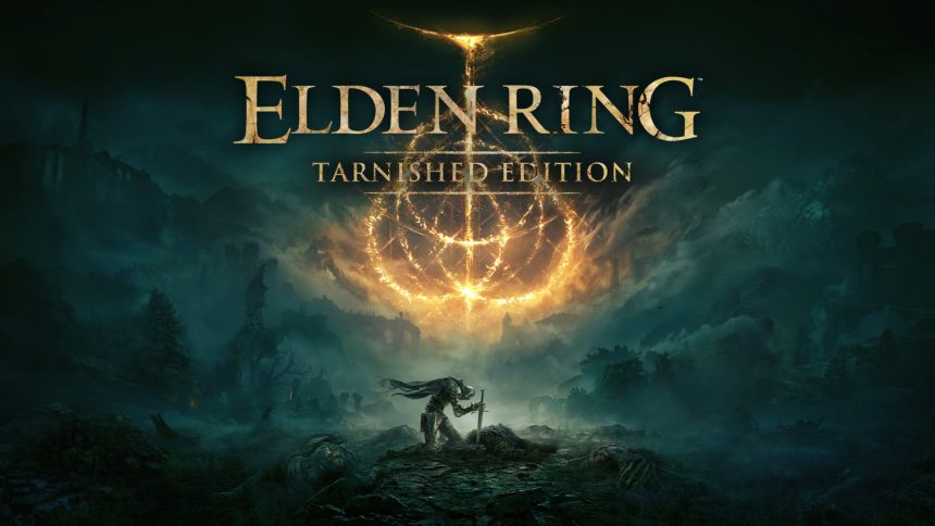 Key art officielle d'Elden Ring Tarnished Edition sur Nintendo Switch 2