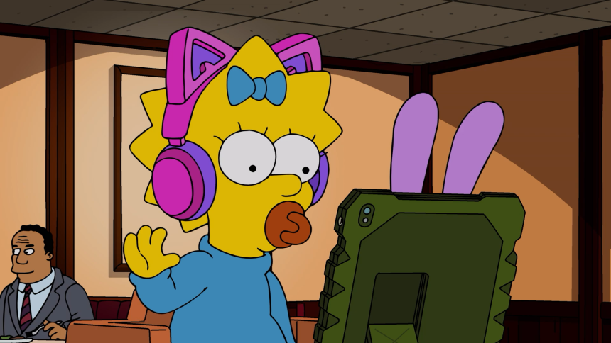 The Simpsons épisode spécial Yellow Mirror sur Disney+ (parodie de Black Mirror)