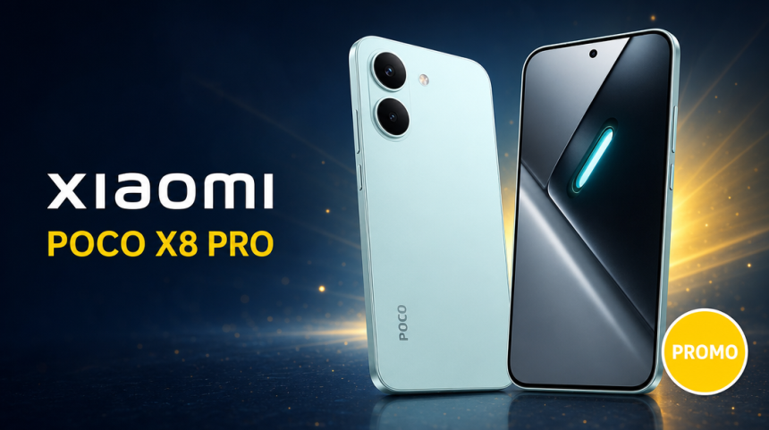 Xiaomi Poco X8 Pro, smartphone, visuel promo