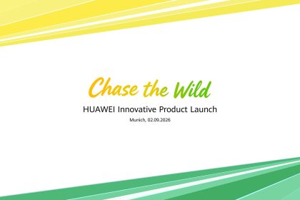 Teaser officiel Huawei « Chase the Wild » pour le lancement produits du 2 septembre 2026 à Munich