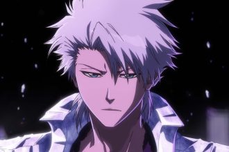 Toshiro Hitsugaya en forme Bankai complète adulte, art officiel de Bleach Thousand-Year Blood War Final Part