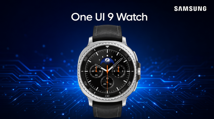 Samsung Galaxy Watch 8 Classic avec One UI 9 Watch, rendu de communication