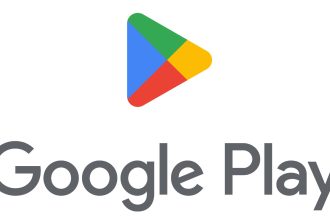 Logo officiel Google Play, boutique d'applications Android