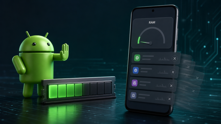 Concept Android : Google impose des limites de RAM aux applications Android sur le Play Store avant février 2027