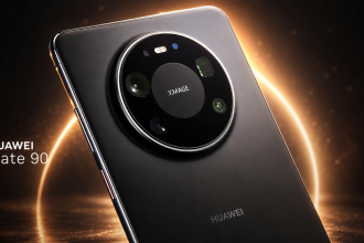 Huawei Mate 90, rendu du flagship équipé du Kirin 9030 sous HarmonyOS 7
