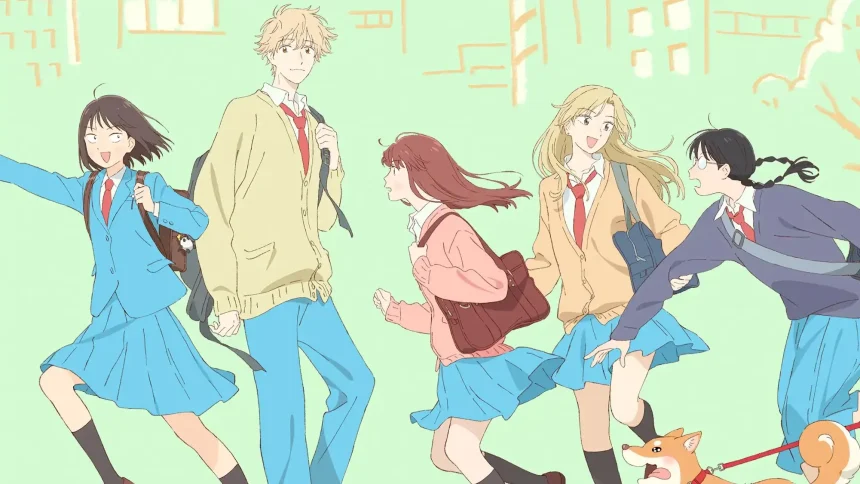 Key visual officiel de Skip and Loafer saison 2, annoncée pour avril 2027