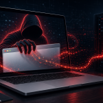 Concept illustrant le malware macOS AmnesiaStealer qui détourne les sessions Chromium