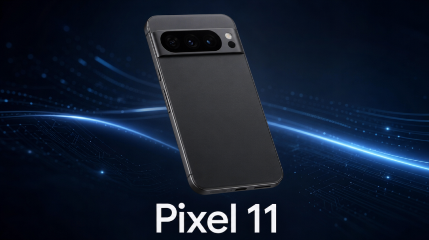 Rendu concept du Google Pixel 11 avant la keynote Made by Google