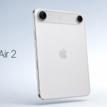 Rendu concept de l'iPhone Air 2 avec sa deuxième caméra exilée de l'autre côté de l'îlot photo