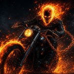 Ghost Rider, reboot Marvel avec Ryan Gosling au 28 juillet 2028, motard vengeur au crâne enflammé