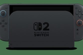 Nintendo Switch 2, rendu officiel de la console dockée avec ses Joy-Cons