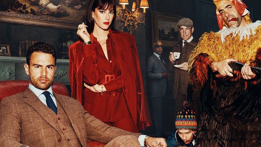 Key art officiel de la série The Gentlemen de Guy Ritchie sur Netflix