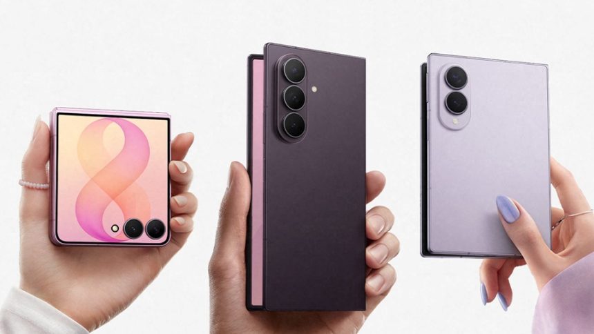 Samsung Galaxy Z Fold 8, visuel officiel Samsung Newsroom
