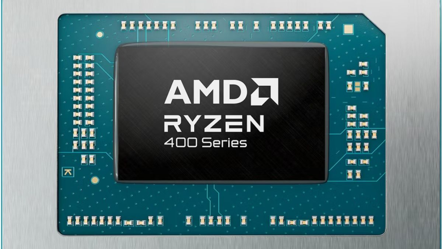 Processeur AMD Ryzen 400 Gorgon Point (Ryzen 5 439 et Ryzen 7 449) sans NPU