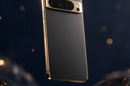 Pixel 11 à la frame dorée, rendu concept avant la keynote Made by Google