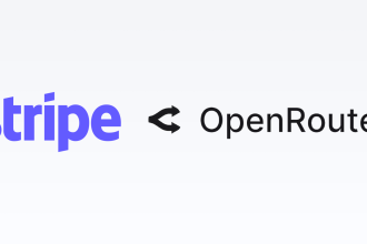 Logos officiels Stripe et OpenRouter côte à côte, acquisition de 10 milliards de dollars