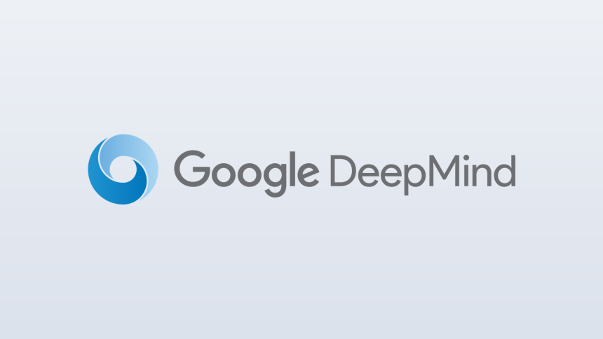 Logo officiel de Google DeepMind, le laboratoire d'intelligence artificielle d'Alphabet