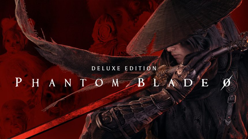 Phantom Blade Zero, key art officiel du jeu avec le guerrier Soul et le logo du titre