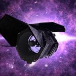 Le télescope spatial Nancy Grace Roman de la NASA, rendu officiel contre une toile de fond cosmique liée à l'énergie noire