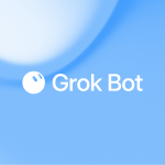 Logo Grok Bot, l'agent IA coworker de xAI