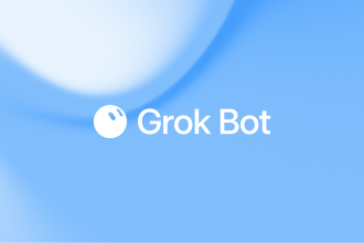 Logo Grok Bot, l'agent IA coworker de xAI