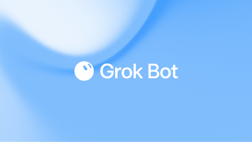 Logo Grok Bot, l'agent IA coworker de xAI