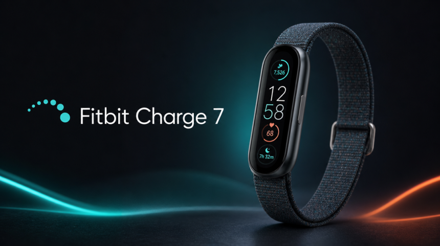 Fitbit Charge 7, rendu concept du tracker fantôme aperçu dans les publicités du Pixel 11