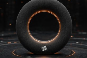 Concept de l'enceinte connectée donut d'OpenAI, conçue avec Jony Ive (LoveFrom)