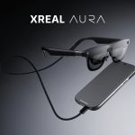 Visuel officiel des lunettes connectées XREAL Aura, propulsées par Android XR