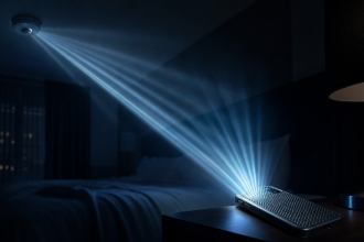 SweepLED, concept de détection de caméras cachées par balayage LED sur smartphone
