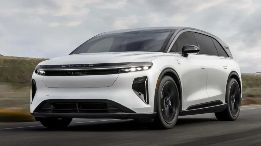 Lucid Gravity GT-S, SUV électrique sept places de 1 070 chevaux