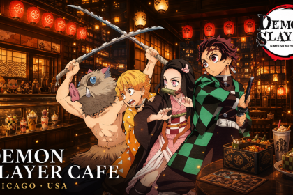 Demon Slayer Cafe USA, visuel du premier café officiel Kimetsu no Yaiba ouvert à Chicago