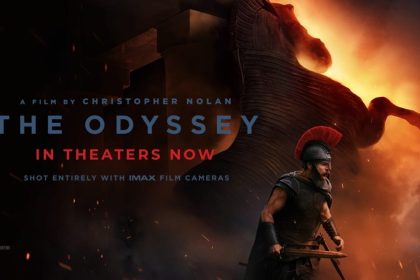 Affiche officielle de The Odyssey, le film de Christopher Nolan avec Matt Damon, franchissant le milliard