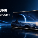 Samsung Galaxy Z Fold 9, rendu concept d'un pliable grand format optimisé pour la vidéo