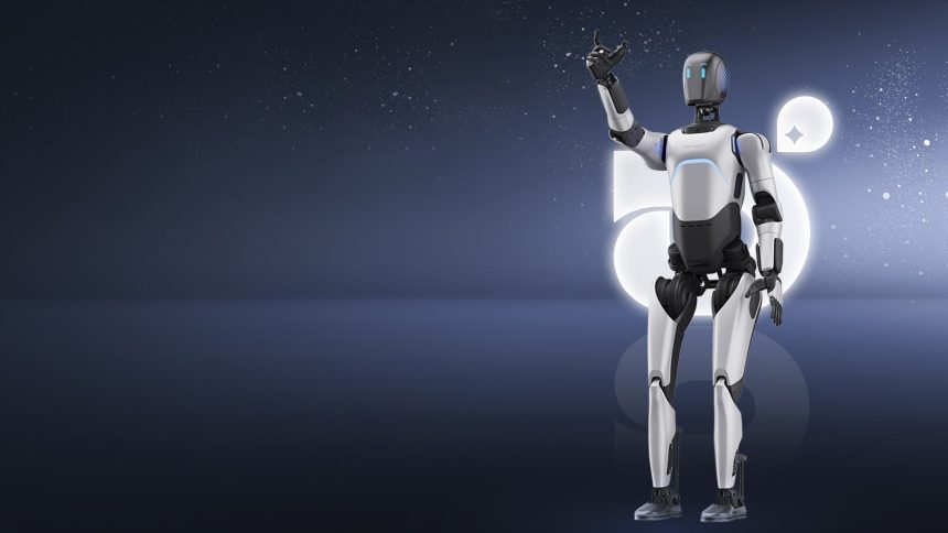 Robot humanoïde AGIBOT (A2 Ultra), image officielle du fabricant