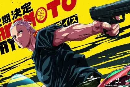 Key art officiel de Sakamoto Days saison 2 avec Taro Sakamoto