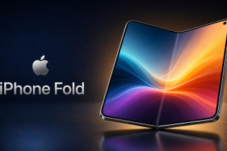 iPhone Fold, rendu concept du smartphone pliable d'Apple